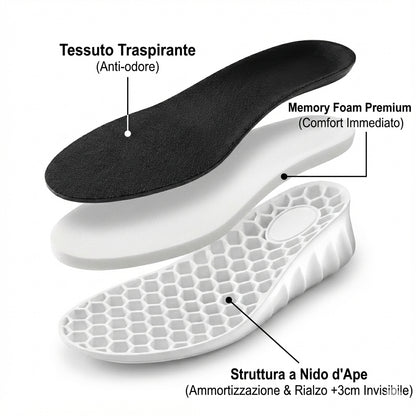 Solette  ELEVATE 2.0 - Aumenta di 1,5-3cm Istantaneamente