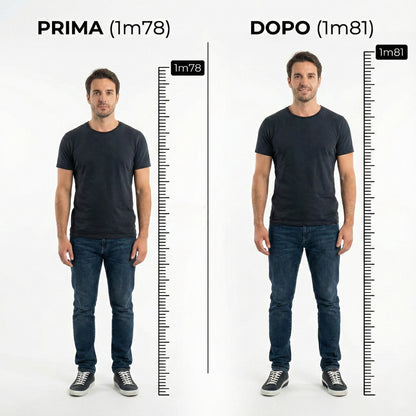Solette  ELEVATE 2.0 - Aumenta di 1,5-3cm Istantaneamente