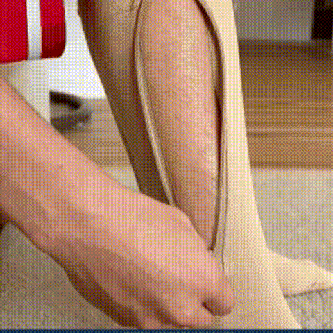 SoleBene Leggera™ - Calze a Compressione Graduata con Zip (Anti-Gonfiore & Facili da Indossare)